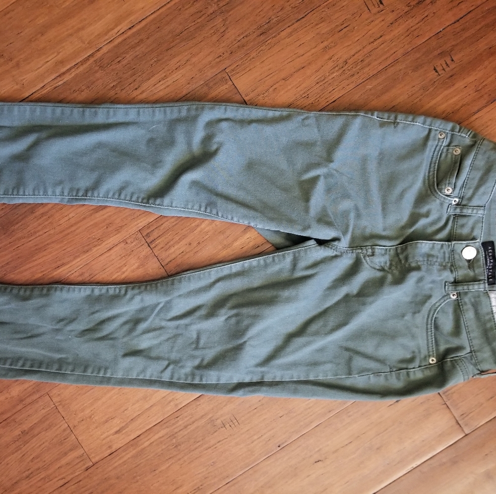 High waisted jeggings